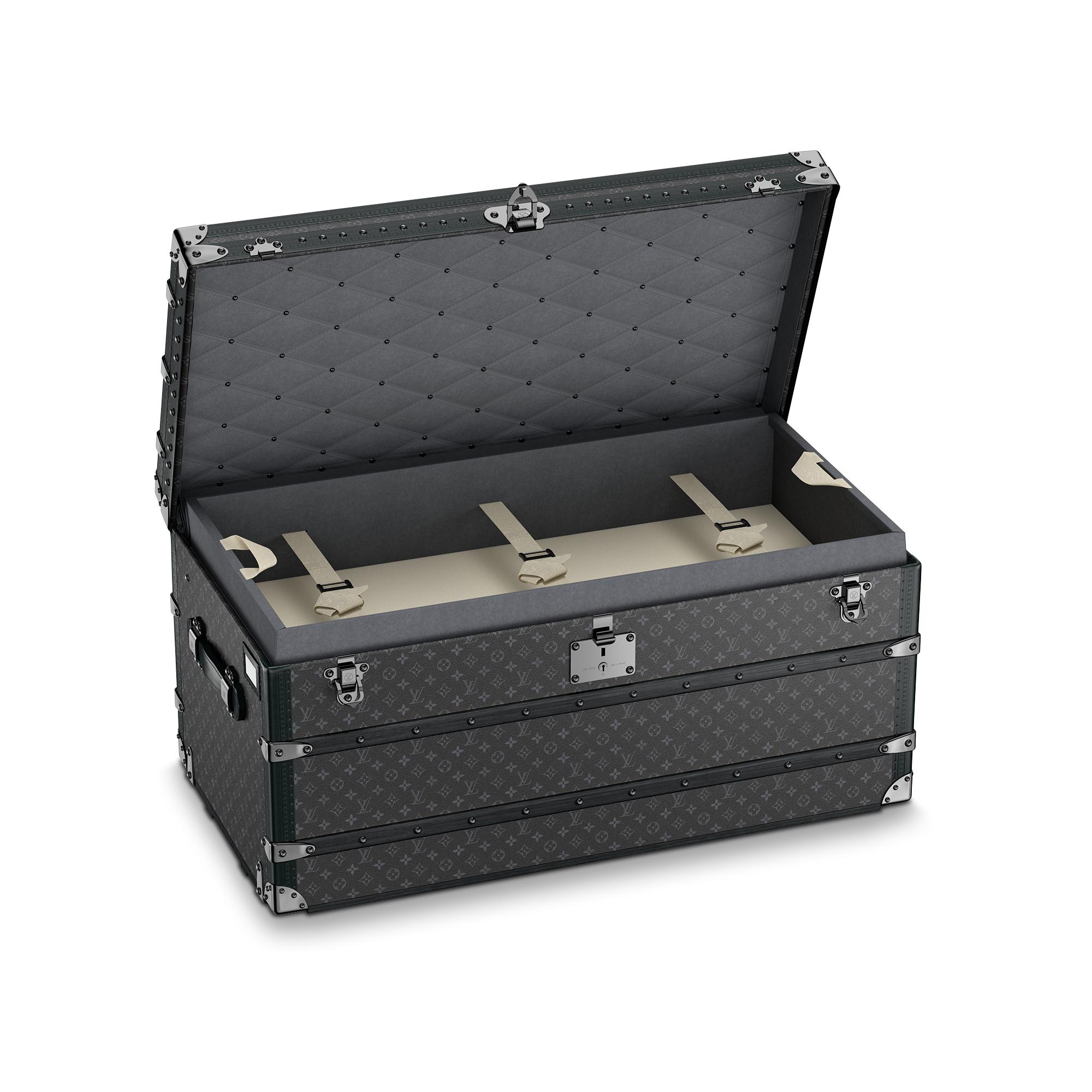 Courrier Lozine 110 Luxury Monogram Eclipse Canvas Grey LOUIS VUITTON